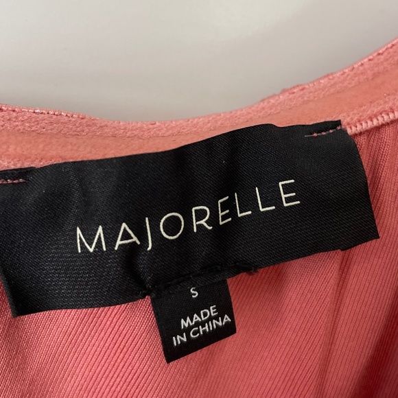 Majorelle x Revolve Everett Mini Dress Blush Pink S - Picture 6 of 9